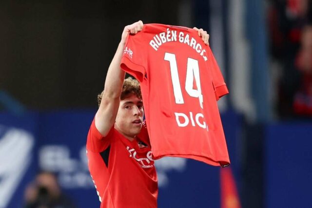 Víctor Muñoz spácha senzačný úplne prvý cieľ Osasuny, aby chýbala kolegyňa Rubén García 

