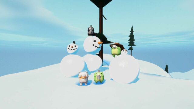 Hlavné menu Sledding Demo (Obrázok prostredníctvom Gaming Sportskeeda Gaming || The Sledding Corporation)