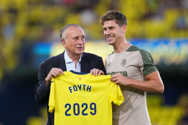 Villarreal Head štátnych záruk odporučil komponent Spojených štátov verzus Barcelona 

