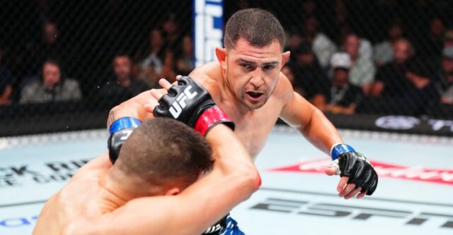 Vrchol s periami zameraný na UFC Las Vega 110 

