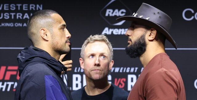 Výsledky UFC Perth: Ulberg vs. Reyes 

