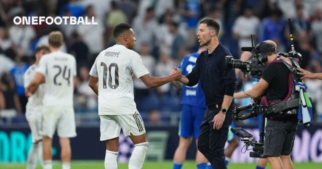 Obrázok článku: Xabi Alonso hovorí Trent, Vinicius Substitution, Mbappe After Real Madrid 2-1 Marseille