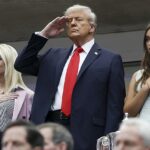 Vysielatelia boli v nedeľu povedané, aby cenzorové reakcie na príchod Trumpa na US Open v nedeľu