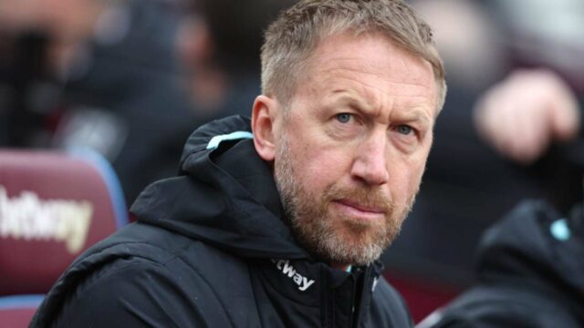 Západná bravčová sekera Graham Potter uprostred sklamania hráčov, keď sa Nuno Espírito Santo blíži k službe 

