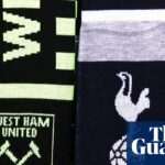 Západné bravčové obmedzenie Half-a Half Satchscarfs for London Derby verzus Tottenham | West Pork United