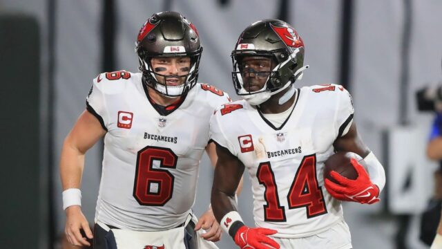 Zdroje: Bucs sa pripravil na Mayfield, Godwin, Wirfs vs. Eagles 

