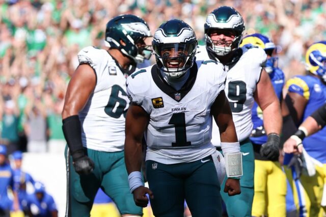 NFL: Los Angeles Rams vo Philadelphii Eagles
