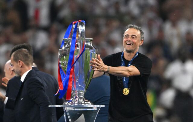 „Môžeme to urobiť ešte raz“-Luis Enrique si myslí, že PSG môže vyhrať tituly organizácie Champions Champions Organization 

