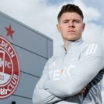 Kevin Nisbet at Aberdeen training centre