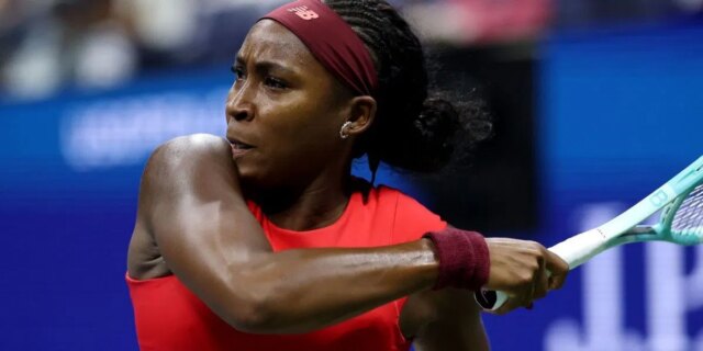 Gauff na 2025 US Open - Deň 9 - Zdroj: Getty
