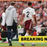 William Saliba reaguje, keď ide o zranený pre Arsenal