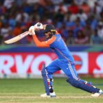 Abhishek Sharma počas svojho 31-run klepania udrel štyri štvorce a dve šestie. (P/C: Getty)