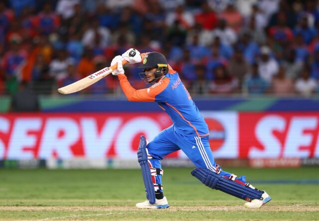Abhishek Sharma počas svojho 31-run klepania udrel štyri štvorce a dve šestie. (P/C: Getty)