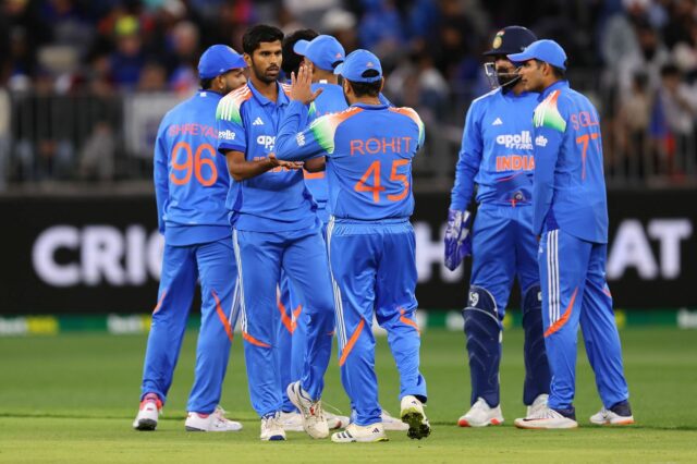 Austrália v. India - Séria ODI: Hra 1 - Zdroj: Getty