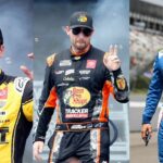 Ryan Blaney po pretekoch série NASCAR Cup na Talladega Superspeedway. Zdroj: Getty
