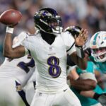 9. týždeň TNF Ravens at Dolphins: Highlights, key games