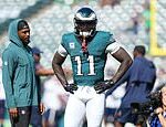 AJ Brown vynechal cvičenie so zranením, čo značne vystrašilo Philly Eagles pred zápasom New york city Giants