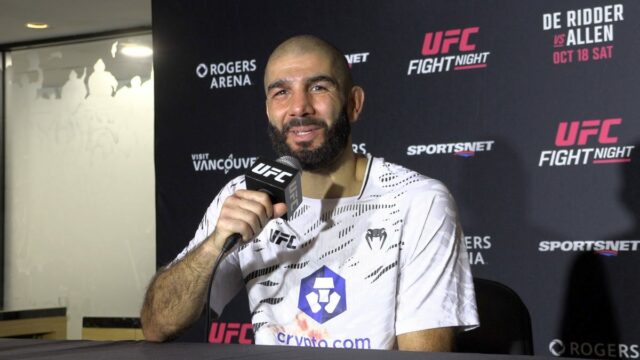 Aimann Zahabi volá Seana O'Malleyho po víťazstve v UFC Vancouver 

