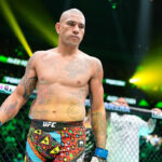 Las Vegas, Nevada - 4. októbra: Alex Pereira z Brazílie vstúpi do Octagonu v boji UFC Light Heavyweight Championship Fight počas podujatia UFC 320 v T -Mobile Arena 4. októbra 2025 v Las Vegas v Nevade. (Foto: Chris Unger/Zuffa LLC)