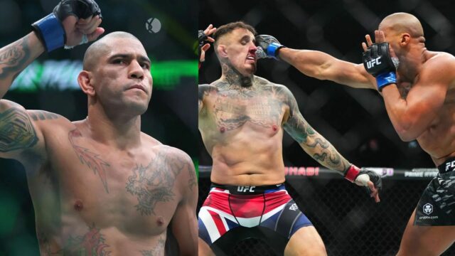 Alex Pereira predkladá energický návrh po tom, čo Tom Aspinall Alex Pereira predkladá energický návrh po tom, čo Tom Aspinall vs. Ciryl Gane skončili bez súťaže na UFC 321
