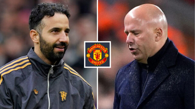 Amorim sa smeje na Slotovi a Liverpoole ako október 2025 Amorim sa smeje na Slotovi a Liverpoole ako október 2025 najlepší mesiac Man Utd v ére po Fergie