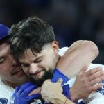 Andy Pages pomáha Dodgers pri play-off tlačovke, keď ju z diaľky sledujú kubánski rodinní príslušníci