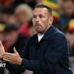 Craig Bellamy on the sideline