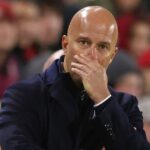 BRENTFORD, ANGLICKO - 25. OKTÓBRA: Manažér / hlavný tréner Liverpoolu Arne Slot reaguje počas zápasu Premier League medzi Brentfordom a Liverpoolom na Gtech Community Stadium 25. októbra 2025 v anglickom Brentforde. (Foto Catherine Ivill - AMA/Getty Images)