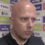 Tréner Liverpoolu Arne Slot po prehre s Brentfordom
