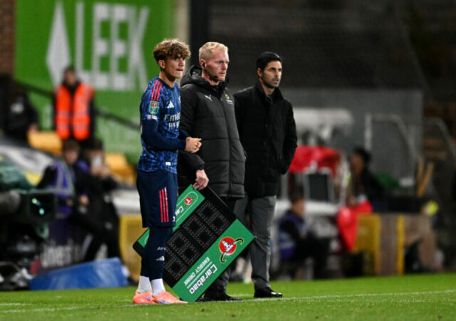 Port Vale v Arsenal Carabao Cup Tretie kolo 1 1