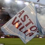 Aston Villa pohrozila, že vyhodí všetkých fanúšikov z Villa Parku, ak budú počas zápasu Európskej ligy proti Maccabi Tel Avivi na budúci mesiac vyvesené „politické správy alebo vlajky“.