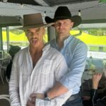Smith (na obrázku vľavo s spoluhráčom Patrickom Dangerfieldom) bol obvinený z homofóbie počas tohto šialeného pondelka v pondelok s odkazom na film Brokeback Mountain
