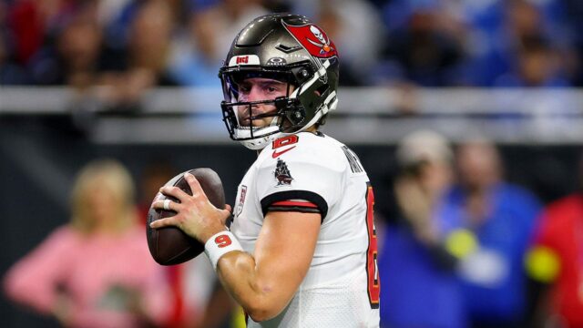 Baker Mayfield z Bucsa kritizoval úrady po diskutabilnej prehre s Lions 


