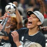 Bam Adebayo pripomína výhru finále WNBA A'ja Wilsona