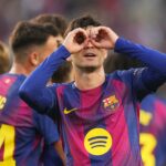 Barcelona 2:1 Hráč Girony skóruje: Pedri riadi program