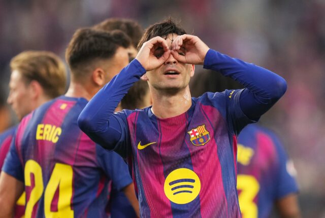 Barcelona 2:1 Hráč Girony skóruje: Pedri riadi program 

