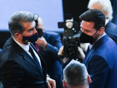 Joan Laporta potvrdil plány Barcelony na sochu Lionela Messiho Barcelonská hlava štátu Joan Laporta na pripojení Lionel Messi