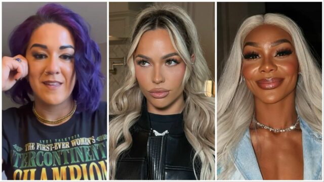 Bayley, Maxxine Dupri, Jade Cargill a ďalší reagujú na individuálny Hviezdy reagujú na príspevok Blakea Monroea. (Foto: blakemonroewwe na IG)