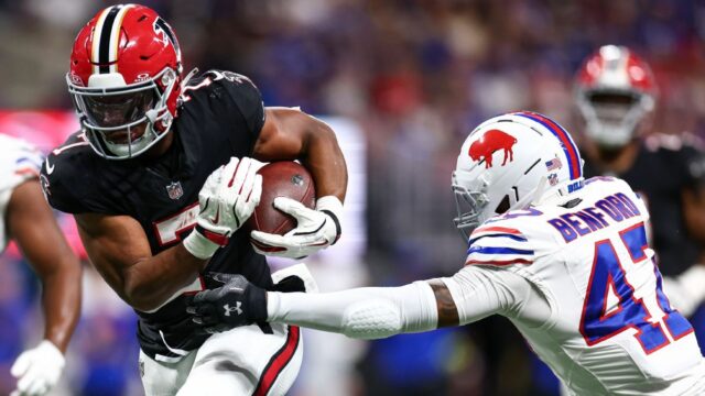 Bijan Robinson Gas Falcons v MNF vyhral v porovnaní s nákladmi 

