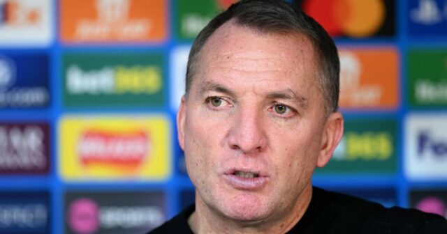 Brendan Rodgers používa 5 slov v správe pre Rangers a Kevina Muscata|Futbal|Športová aktivita 

