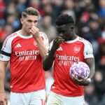Bukayo Saka diskutuje o tom, prečo prevzal poplatok za zber za Viktor Gyokes v West Pork Win Win