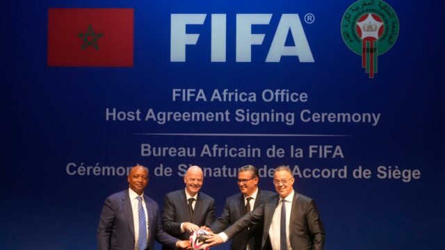 CAF hlava štátnych nárokov Maroko Road demonštrácie neovplyvňujú stratégie AFCON 

