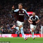 Matty Cash strelil jediný gól zápasu, keď Aston Villa porazila Man City vo Villa Parku 1:0