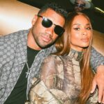 Celebrity gigantov, Russell Wilson, pomocný partner Ciara, oslavuje 40. narodeniny štýlovo