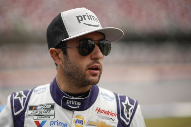 Chase Elliott jazdí na Chevrolete Camaro #9 pre Hendrick Motorsports - Zdroj: Imagn