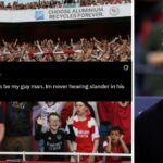 Arsenal fans want apologies for star player