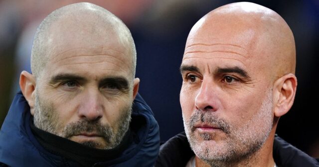 Enzo Maresca a Pep Guardiola