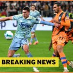 Dusan Vlahovic sa zahrieva pre Juventus