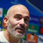 Enzo Maresca počas tlačovej konferencie