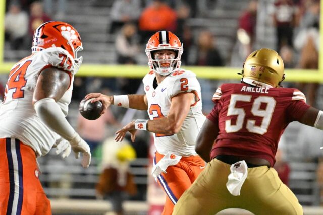 Futbal NCAA: Clemson na Boston College